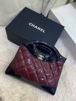 حقيبه شانيل مستر كوالتي عنابي