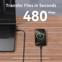 بكج ثلاث اسلاك شحن JODA تايب سي الى تايب سي ( 1م-2...