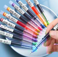 ١٠ أقلام جل ملونة