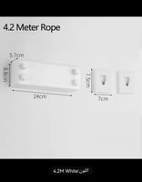 حبل غسيل حائطي