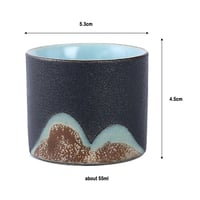 فنجان شاي بتصمیم صیني صنع یدوي