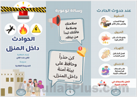مطوية تعليمية جاهزة عن الحوادث داخل المنزل – للمرح...