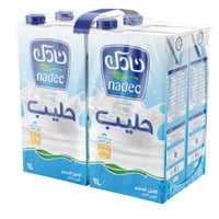 حليب نادك طويل الأجل 1 لتر (ربطة 4 حبات)