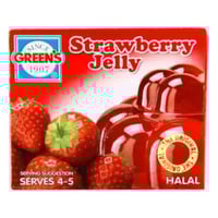 (٣حبات) جلي الفراولة جرينز 80غرام