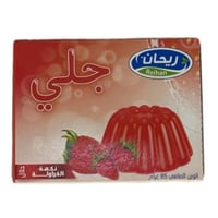 (٣حبات) جلي ريحان نكهة الفراولة 85غرام