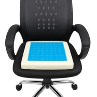 مقعد طبي ميموري فوم مربع بطبقة جل تبريد HTG215 – ر...