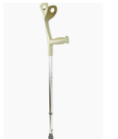 عصا مشي طبية بدعم المرفق – قاعدة ثابتة عريضة