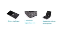 وسادة ومسند ظهر مزدوجة ميموري فوم Comfort Wings