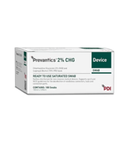مناديل طبية معقمة 100 قطعة – كلورهيكسيدين 2% + كحو...