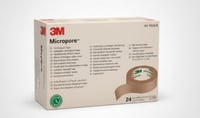 شريط لاصق طبي مايكروبور من 3M الأصلي لتثبيت اللصقا...