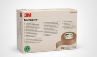 شريط لاصق طبي مايكروبور من 3M الأصلي لتثبيت اللصقا...