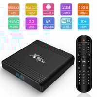 X96 AIR - 4 RAM - 64 ROM android box -اندرويد بوكس