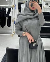 ‏عبايه تربل كلوش -متجر روجين