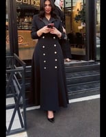 عباية بليزز أنيقة ساده- متجر روجين