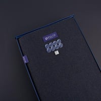 بوكس بولتن قماش شتوي جوخ كحلي اشهب ذهبي