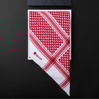 شماغ ديفون كلاسيك احمر دم غزال