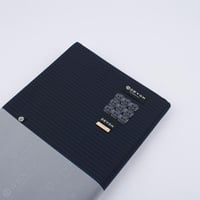 بوكس ديفون قماش شتوي مقلم اسود