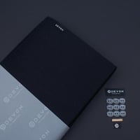 بوكس ديفون قماش شتوي جوخ مقلم اسود