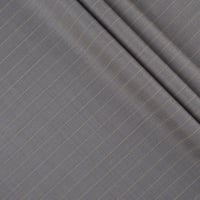 قماش بولتن شتوي رمادي فاتح مقلم