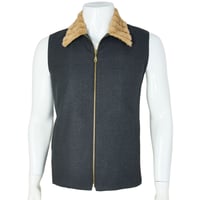 سديري جوخ اشهب ياقة فرو