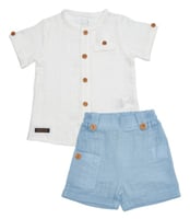 طقم ولادري قميص وشورت