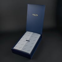 بوكس قماش بولتن شتوي كحلي