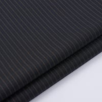 بوكس ديفون قماش شتوي مقلم بني محروق