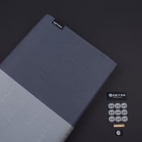 بوكس ديفون قماش شتوي سادة رصاصي