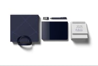 طقم ريفايند فيلفت سيت نوت فاخر، قلم معدني، تقويم و...