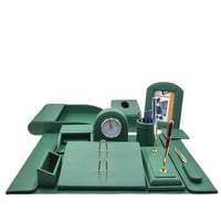 طقم مكتب فاخر جلد