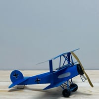 ديكور طيارة شراعية حديد ازرق