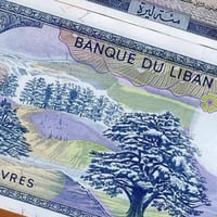 لبنان فئة 100 ليرة أنسر (إصدار الثمنينات)