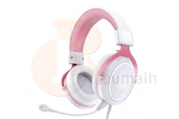 سماعة راس اونيكوما للالعاب ابيض و وردي - ONIKUMA X...