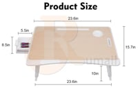 طاولة لابتوب - لون خشبي Laptop Table 703WD