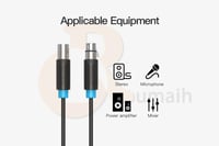 كيبل مايكروفون Vention XLR Microphone 2M