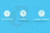 توصيلة كهربائية TIT POWER STRIP TC-209W