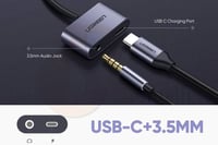 يوجرين وصلة تايب سي صوت UGREEN USB C TO AUX