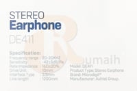 سماعة اذن AUX جوال Dezire DE411