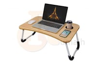 طاولة لابتوب - لون خشبي Laptop Table