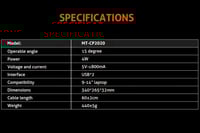 قاعدة مراوح تبريد لابتوب MEETION CP2020