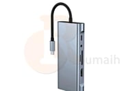 محول 11 في 1 تايب سي USB-C TO HDMI VGA LAN USB