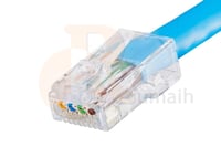 راس كابل شبكة RJ45 Pass-Through 100 Pcs
