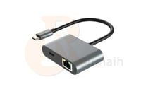 وصلة تايب سي TYPE-C TO LAN + USB