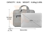 شنطة لابتوب بحجم كبير Kasqo BAG 17 Inch