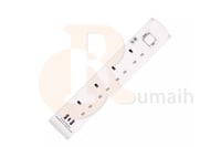 توصيلة كهربائية 2USB + 1Type-c بـ 4 افياش 3 متر