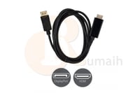 كابل ديسبلاي بورت الى اتش دي DP TO HDMI