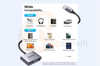 يوجرين وصلة تايب سي صوت UGREEN USB C TO AUX