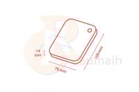 هاردسك توشيبا خارجي متنقل - TOSHIBA 500GB