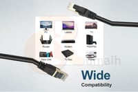 كيبل كات CAT8 شبكة انترنت - 80 متر