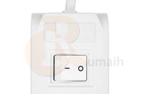 توصيلة كهربائية بـ 3 افياش - 3 متر